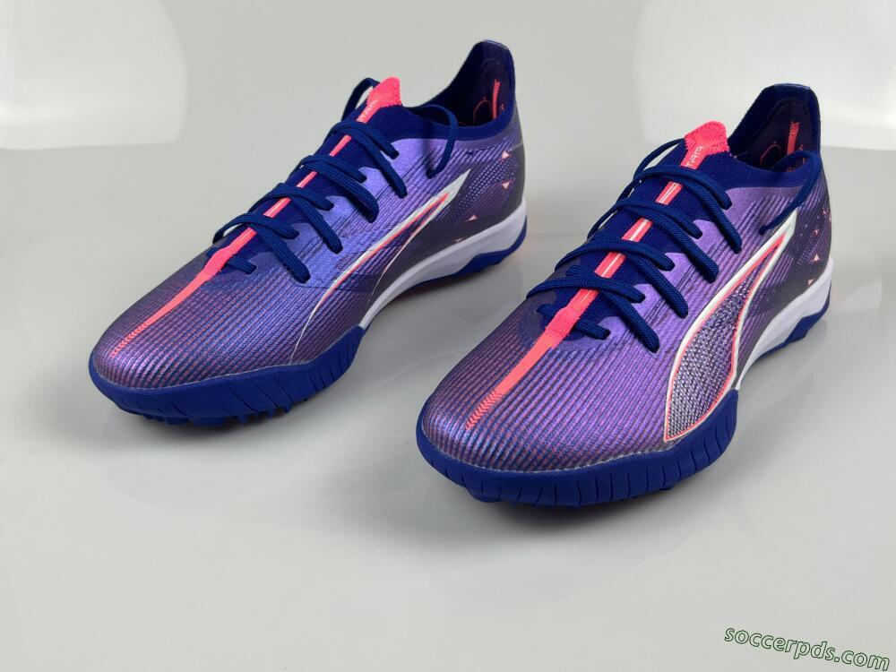 Puma Ultra 5 Ultimate TF Low-Tops Football Shoes - Purple/Red/White