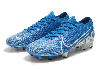 Nike Mercurial Vapor 13 Elite FG Low-Tops Football Boots - Blue/White
