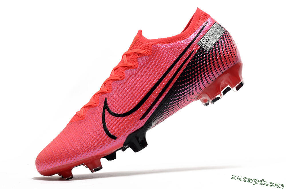 Nike Mercurial Vapor 13 Elite FG Low-Tops Football Boots - Red/Black 5