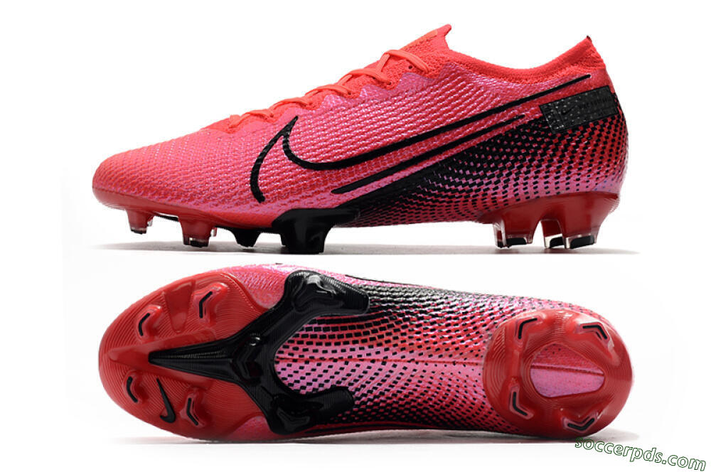 Nike Mercurial Vapor 13 Elite FG Low-Tops Football Boots - Red/Black 0