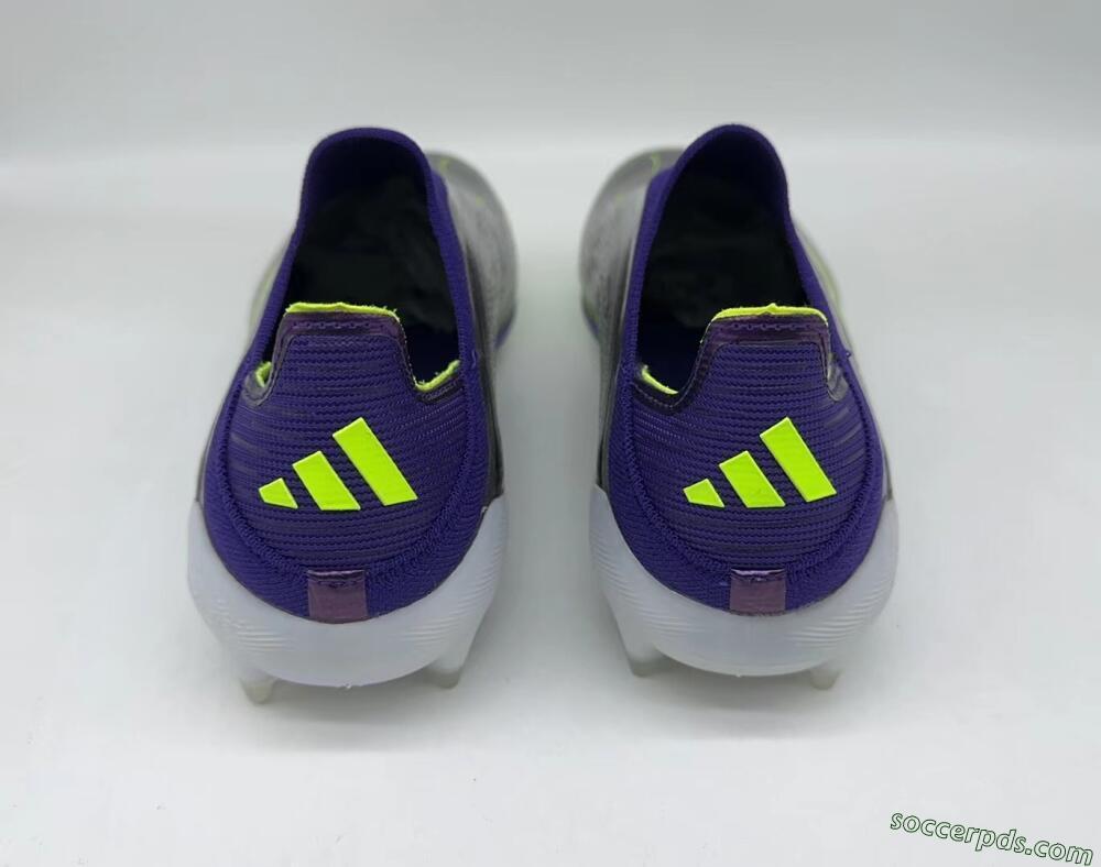 Adidas F50+ Lightstrike Pro FG Low-Tops Football Boots - Purple/Yellow/Blue