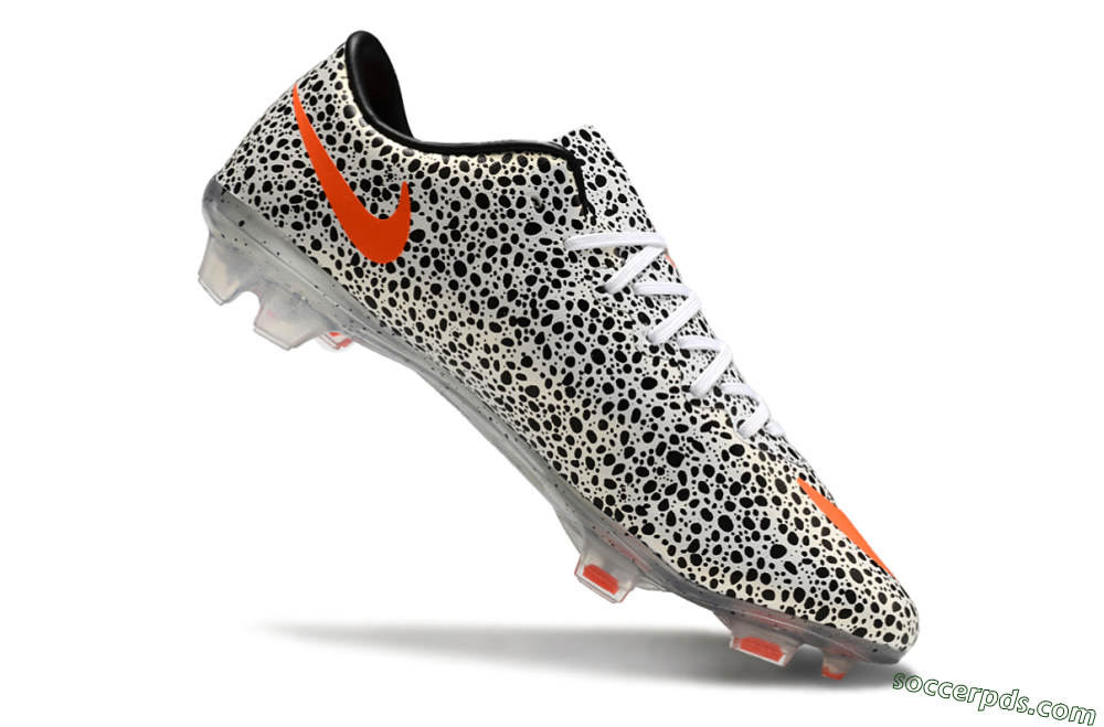 Nike Mercurial Vapor 10 FG Low-Tops Football Boots - Black/White/Red 4