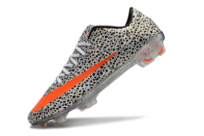 Nike Mercurial Vapor 10 FG Low-Tops Football Boots - Black/White/Red
