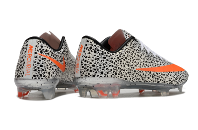 Nike Mercurial Vapor 10 FG Low-Tops Football Boots - Black/White/Red
