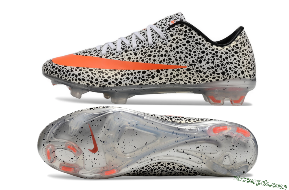 Nike Mercurial Vapor 10 FG Low-Tops Football Boots - Black/White/Red 0