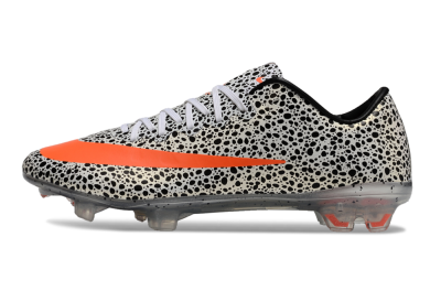 Nike Mercurial Vapor 10 FG Low-Tops Football Boots - Black/White/Red