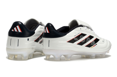 Adidas Copa Pure 2 Elite FG Low-Tops Football Boots - White/Black/Red