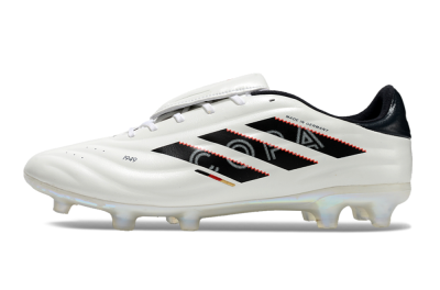 Adidas Copa Pure 2 Elite FG Low-Tops Football Boots - White/Black/Red