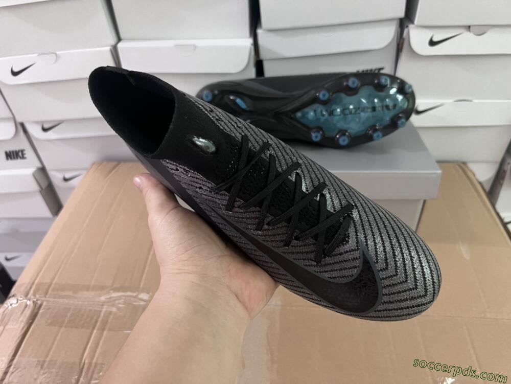 Nike Air Zoom Mercurial Superfly 10 Elite AG High-Tops Football Boots - Blue/Silver/Jade