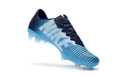 Nike Mercurial Vapor 11 FG Low-Tops Football Boots - Blue/White/Black