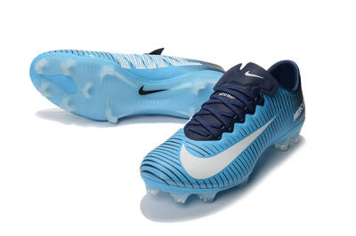 Nike Mercurial Vapor 11 FG Low-Tops Football Boots - Blue/White/Black
