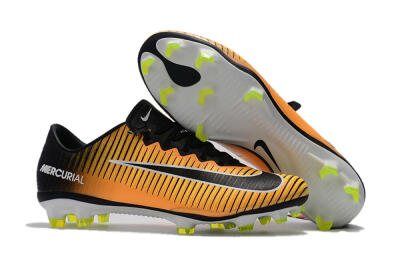 Nike Mercurial Vapor 11 FG Low-Tops Football Boots - Orange/Black/White