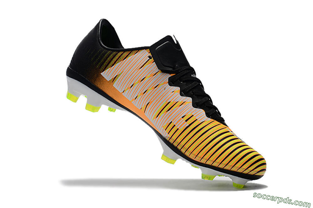 Nike Mercurial Vapor 11 FG Low-Tops Football Boots - Orange/Black/White 7