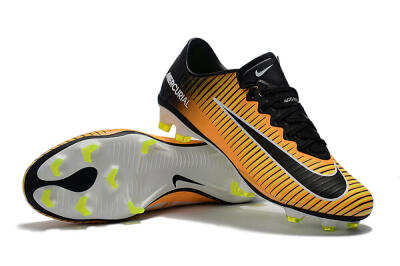 Nike Mercurial Vapor 11 FG Low-Tops Football Boots - Orange/Black/White