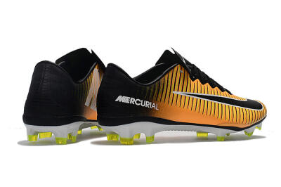Nike Mercurial Vapor 11 FG Low-Tops Football Boots - Orange/Black/White