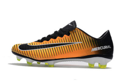 Nike Mercurial Vapor 11 FG Low-Tops Football Boots - Orange/Black/White
