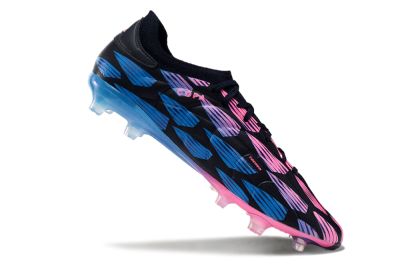 Adidas Copa Pure 2 FG Low-Tops Football Boots - Black/Pink/Blue