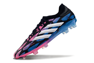 Adidas Copa Pure 2 FG Low-Tops Football Boots - Black/Pink/Blue