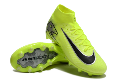 Nike Air Zoom Mercurial Superfly 10 Elite AG High-Tops Football Boots - Yellow/Silver/Black