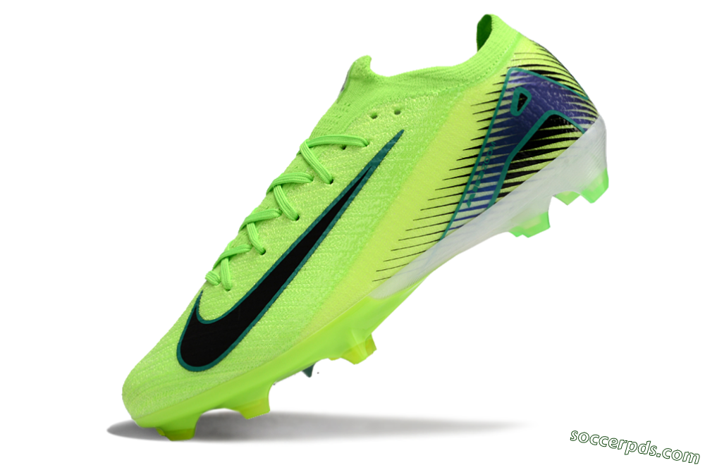 Nike Air Zoom Mercurial Vapor 16 Elite FG Low-Tops Football Boots - Green/Black 5
