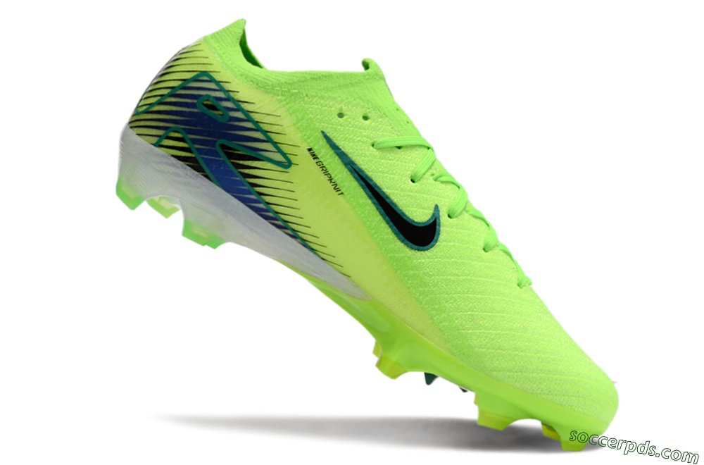 Nike Air Zoom Mercurial Vapor 16 Elite FG Low-Tops Football Boots - Green/Black 4