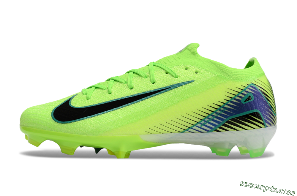 Nike Air Zoom Mercurial Vapor 16 Elite FG Low-Tops Football Boots - Green/Black 2