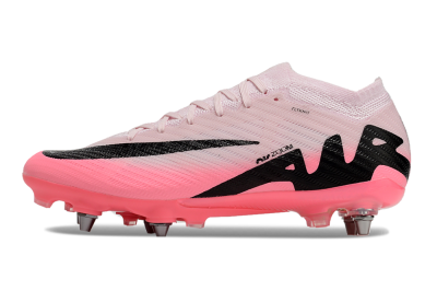 Nike Air Zoom Mercurial Vapor 15 Elite SG Low-Tops Football Boots - Pink/Black
