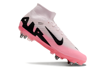 Nike Air Zoom Mercurial Superfly 9 Elite SG High-Tops Football Boots - Pink/Black