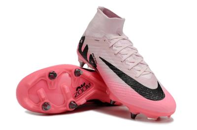 Nike Air Zoom Mercurial Superfly 9 Elite SG High-Tops Football Boots - Pink/Black