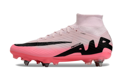 Nike Air Zoom Mercurial Superfly 9 Elite SG High-Tops Football Boots - Pink/Black