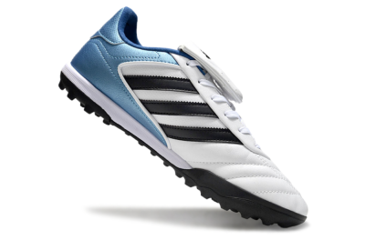Adidas Copa Gloro 2 TF Low-Tops Football Shoes - White/Black/Blue