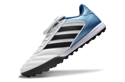 Adidas Copa Gloro 2 TF Low-Tops Football Shoes - White/Black/Blue