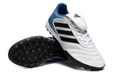 Adidas Copa Gloro 2 TF Low-Tops Football Shoes - White/Black/Blue