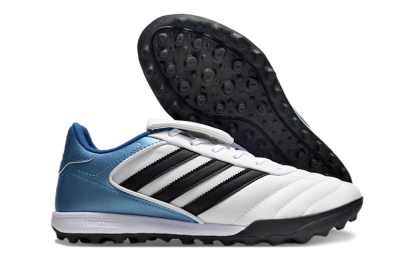 Adidas Copa Gloro 2 TF Low-Tops Football Shoes - White/Black/Blue