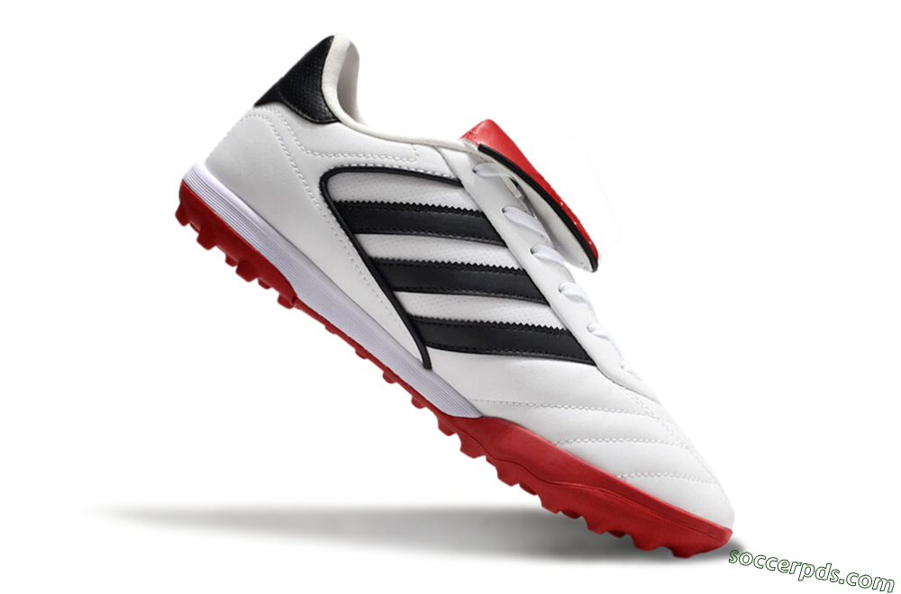 Adidas Copa Gloro 2 TF Low-Tops Football Shoes - White/Black/Red 4
