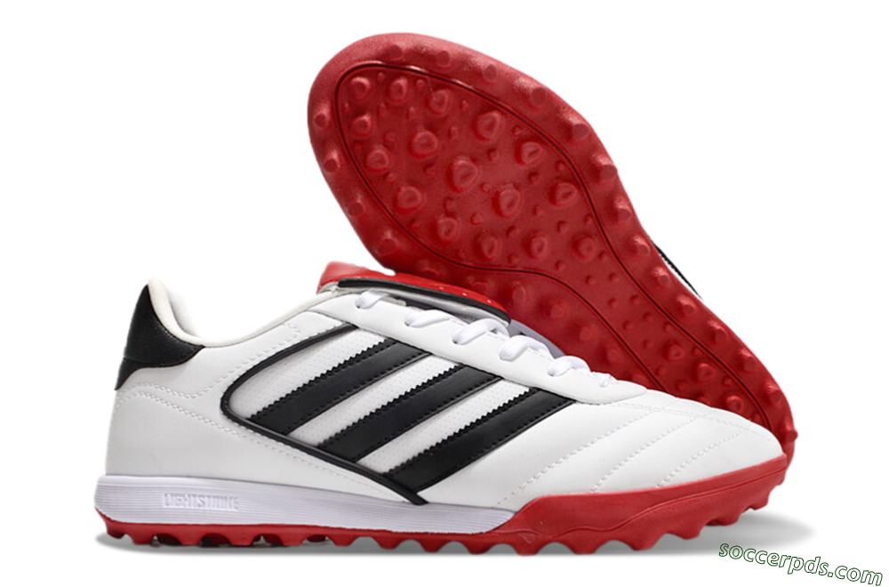 Adidas Copa Gloro 2 TF Low-Tops Football Shoes - White/Black/Red 1