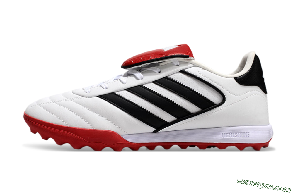 Adidas Copa Gloro 2 TF Low-Tops Football Shoes - White/Black/Red 2