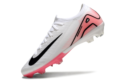 Nike Air Zoom Mercurial Vapor 16 Elite FG Low-Tops Football Boots - White/Pink/Black