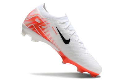 Nike Air Zoom Mercurial Vapor 16 Elite FG Low-Tops Football Boots - White/Orange/Black