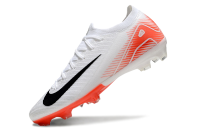 Nike Air Zoom Mercurial Vapor 16 Elite FG Low-Tops Football Boots - White/Orange/Black