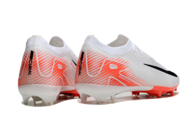 Nike Air Zoom Mercurial Vapor 16 Elite FG Low-Tops Football Boots - White/Orange/Black