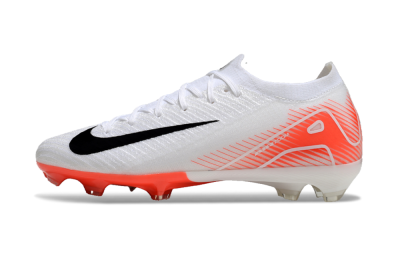 Nike Air Zoom Mercurial Vapor 16 Elite FG Low-Tops Football Boots - White/Orange/Black