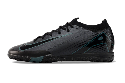 Nike Air Zoom Mercurial Vapor 16 Elite TF Low-Tops Football Shoes - Grey/Black/Blue