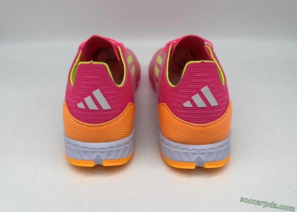 Adidas F50 Elite TF Low-Tops Football Shoes - Pink/Yellow/Orange