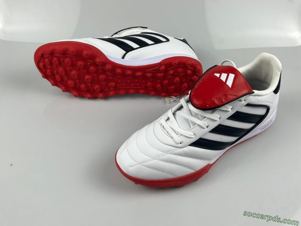 Adidas Copa Gloro 2 TF Low-Tops Football Shoes - White/Black/Red
