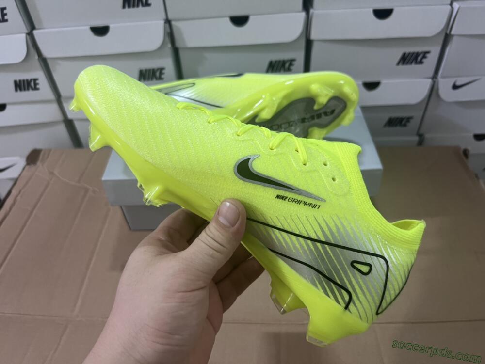 Nike Air Zoom Mercurial Vapor 16 Elite FG Low-Tops Football Boots - Yellow/Black/Silver/Grey