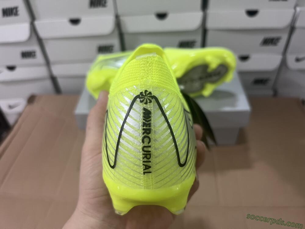 Nike Air Zoom Mercurial Vapor 16 Elite FG Low-Tops Football Boots - Yellow/Black/Silver/Grey
