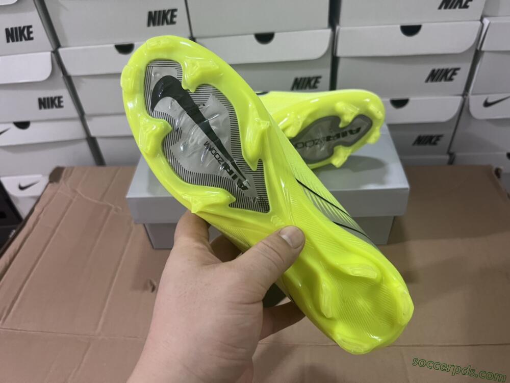 Nike Air Zoom Mercurial Vapor 16 Elite FG Low-Tops Football Boots - Yellow/Black/Silver/Grey