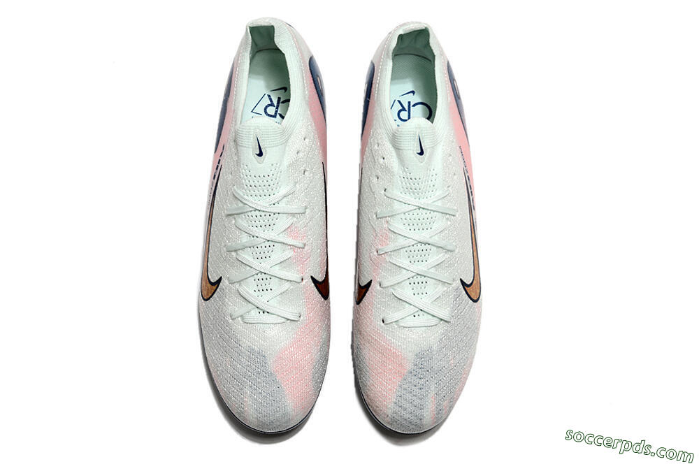 Nike Air Zoom Mercurial Vapor 16 Elite FG Low-Tops Football Boots - Jade/Gold/Pink/Blue 4
