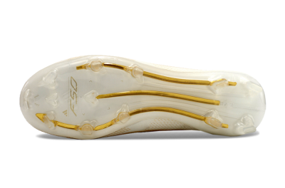 Adidas F50 Elite FG Low-Tops Football Boots - White/Gold